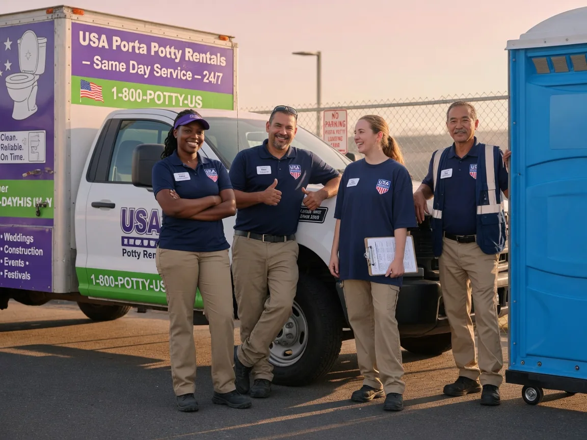 Porta Potty Rental company in Peridot, AZ